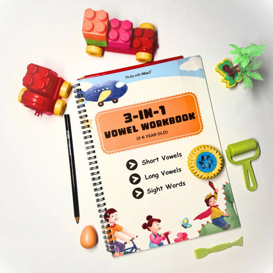 Ultimate 3-in-1 Vowel Learning Pack | Phonics | Learn to Read