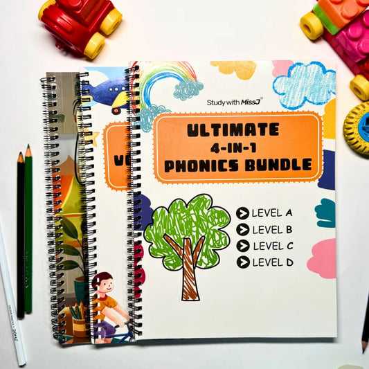 Ultimate Phonics Bundle Set | From Learning to Practice | Set of 3 books
