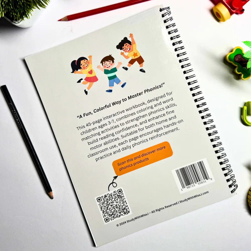 Ultimate Phonics Search Workbook Bundle | Tear and GO | Perforated Pages