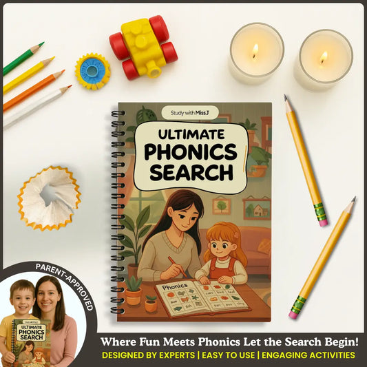 Ultimate Phonics Search Workbook Bundle | Tear and GO | Perforated Pages