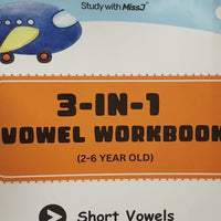 Ultimate 3-in-1 Vowel Learning Pack | Phonics | Learn to Read