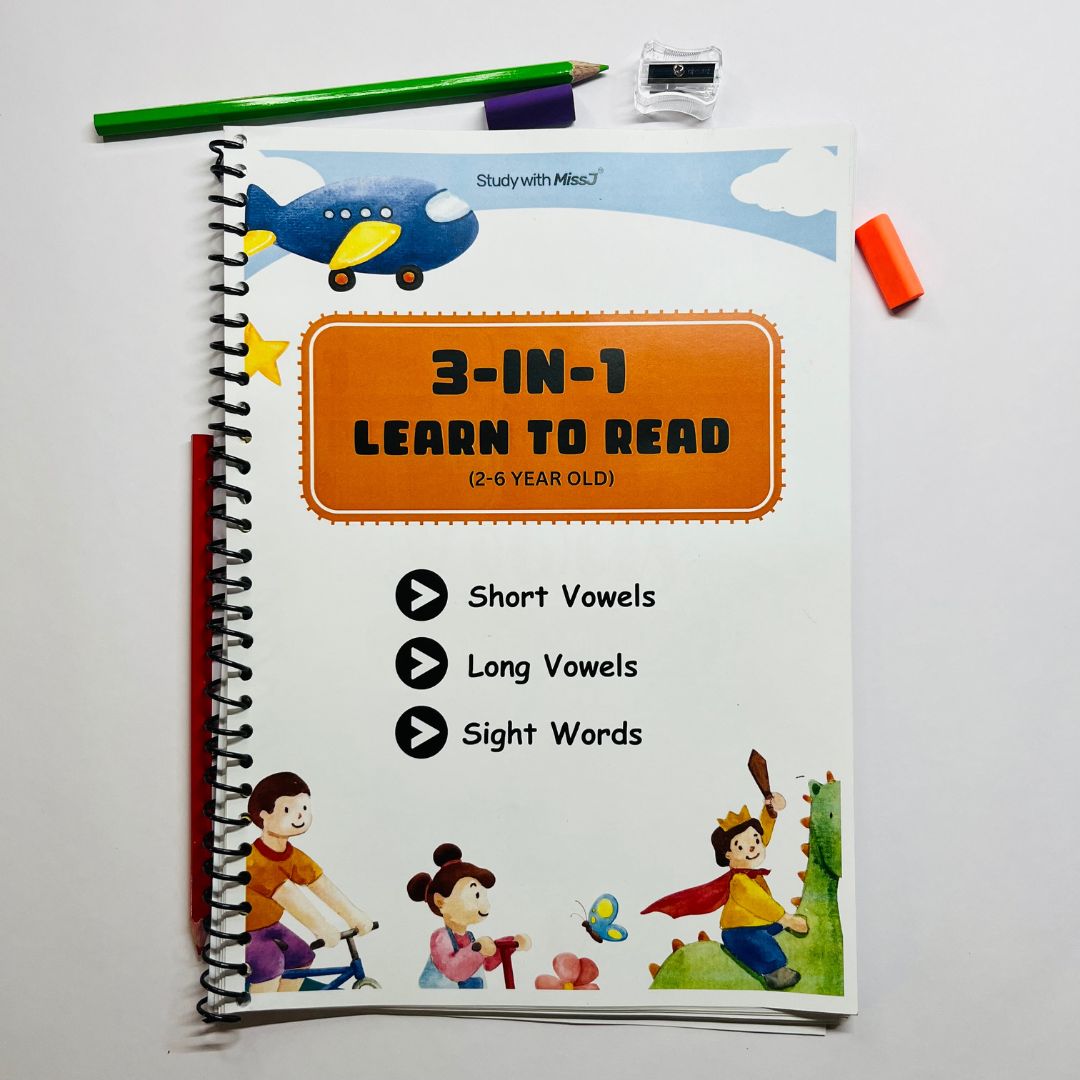 Ultimate 3-in-1 Vowel Learning Pack | Phonics | Learn to Read