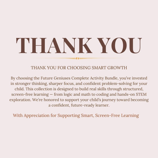 Future Geniuses Complete Activity Bundle