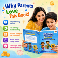 Financial Literacy for Kids — 3-Book Activity Workbook Bundle | Money Skills for Children
