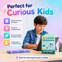 AI for Kids — Complete 3-Book Bundle | Learn, Use & Lead with AI (Ages 9–13)