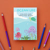 Homeschool Ocean Life Coloring and Tracing Book